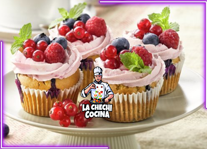 Cómo Hacer Cupcakes De Frutas