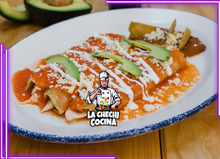 Receta De Enchiladas Mexicanas Con Ingredientes Locales