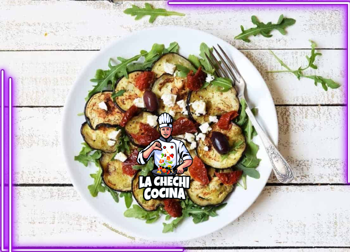 Ensalada De Berenjena Asada: Una Delicia Mediterránea Fácil y Saludable