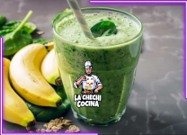 Smoothie De Plátano y Espinacas