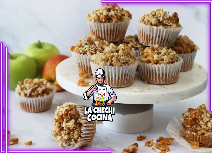 Muffins De Manzana y Nuez