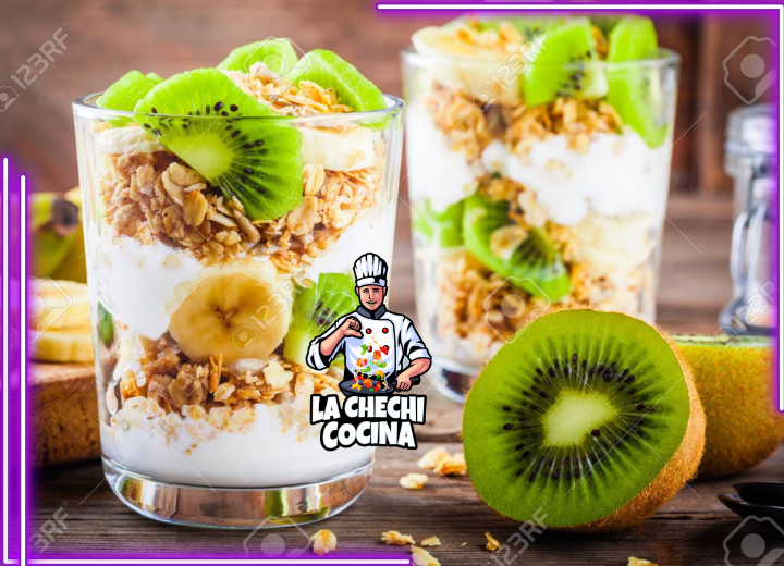 Parfait De Yogur y Kiwi: Deliciosa Combinación De Sabores y Nutrientes