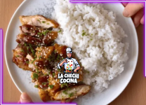 Pollo Teriyaki Con Arroz: Receta Fácil y Deliciosa