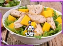 Ensalada De Pollo y Mango: Una Explosión De Sabores Para Tu Paladar