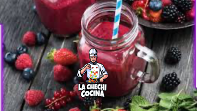 smoothie frutos rojos