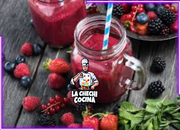 smoothie frutos rojos