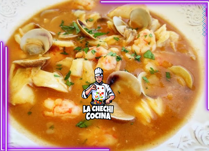 Sopa De Mariscos Con Azafrán