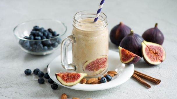 batido delicioso y nutritivo de higo y almendras una sinfonia de sabores y beneficios para la salud