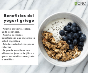 beneficios del yogur griego en la dieta