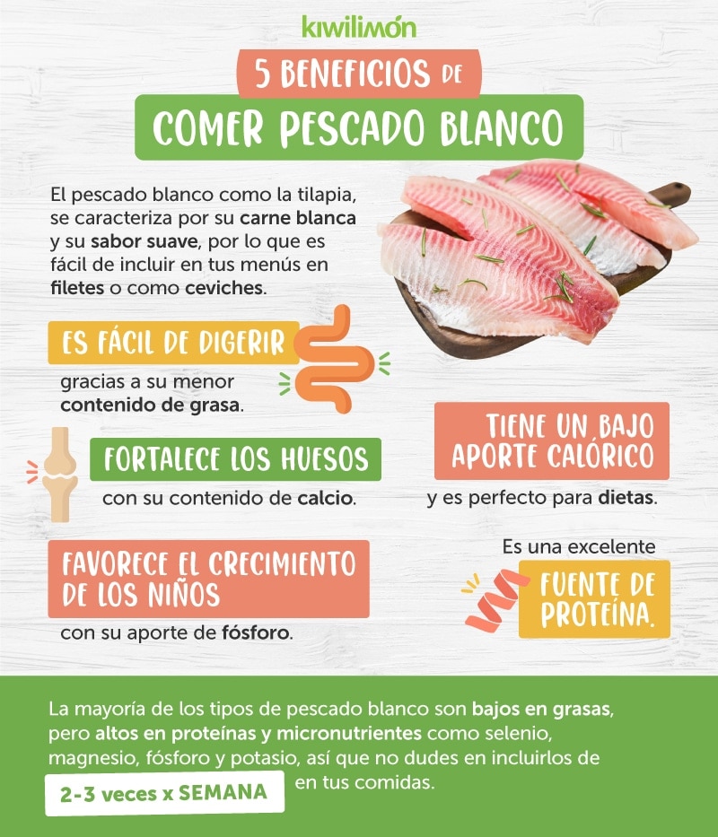 beneficios nutricionales del pescado blanco en la salud