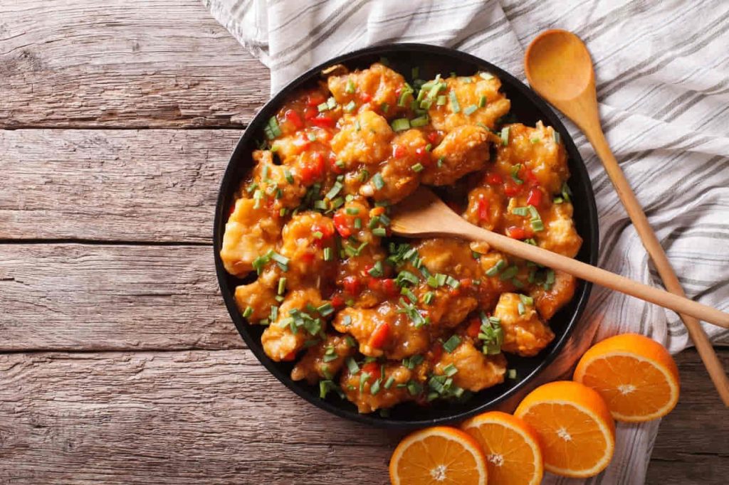 cocina el delicioso pollo a la naranja un plato exotico para deleitar el paladar