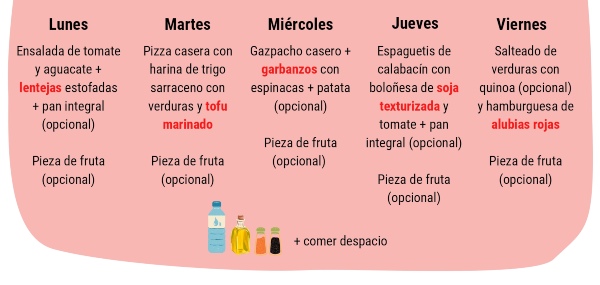 como disenar un plan de alimentacion vegetariano saludable