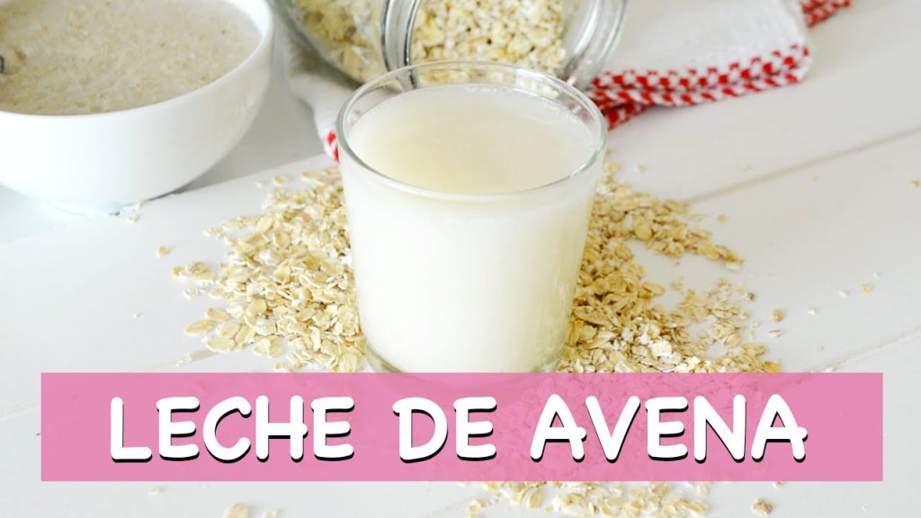 como hacer leche de avena casera