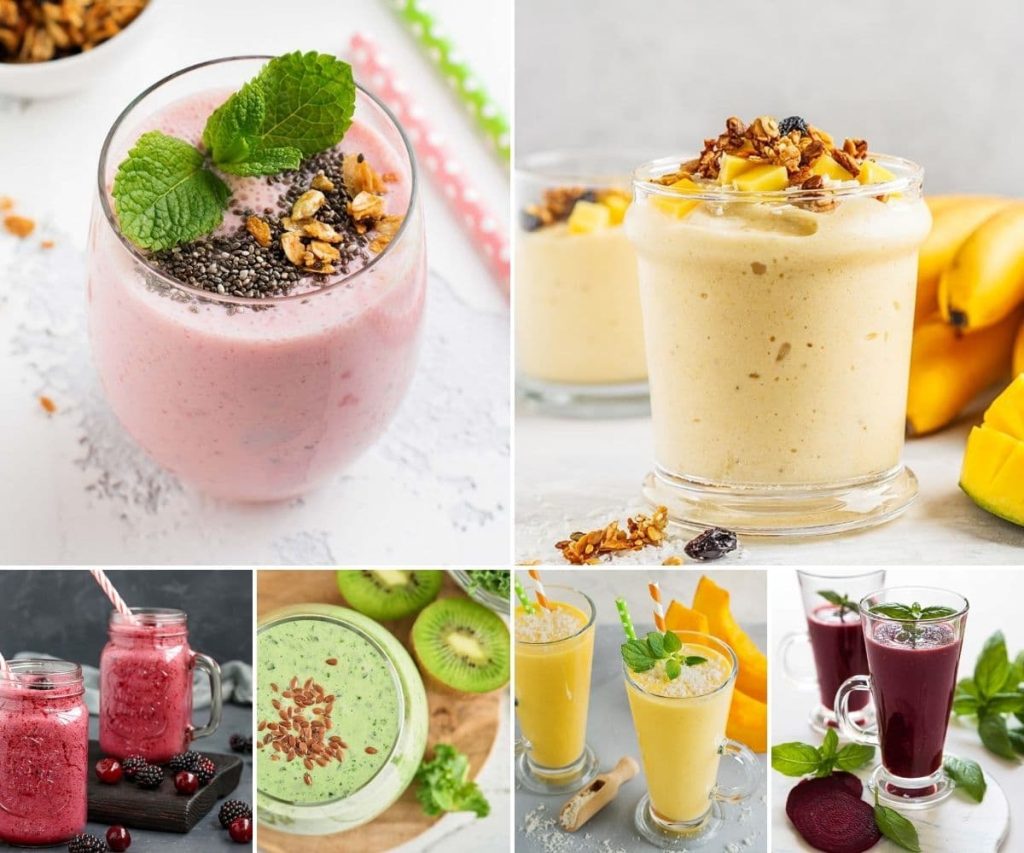 como hacer smoothies saludables con frutas