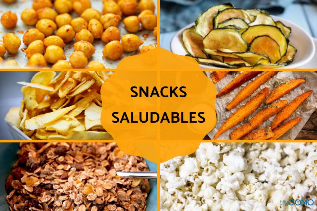 como hacer snacks saludables en casa