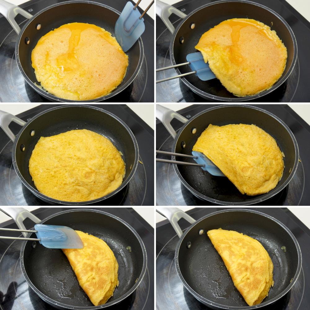 como hacer una tortilla francesa en pocos pasos