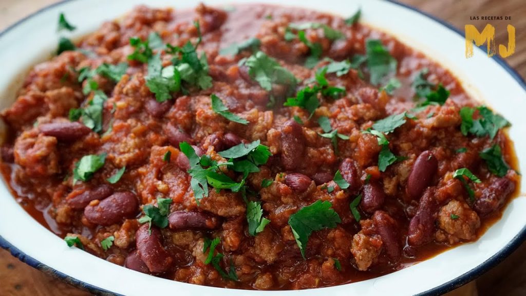 como preparar un verdadero chili con carne texano