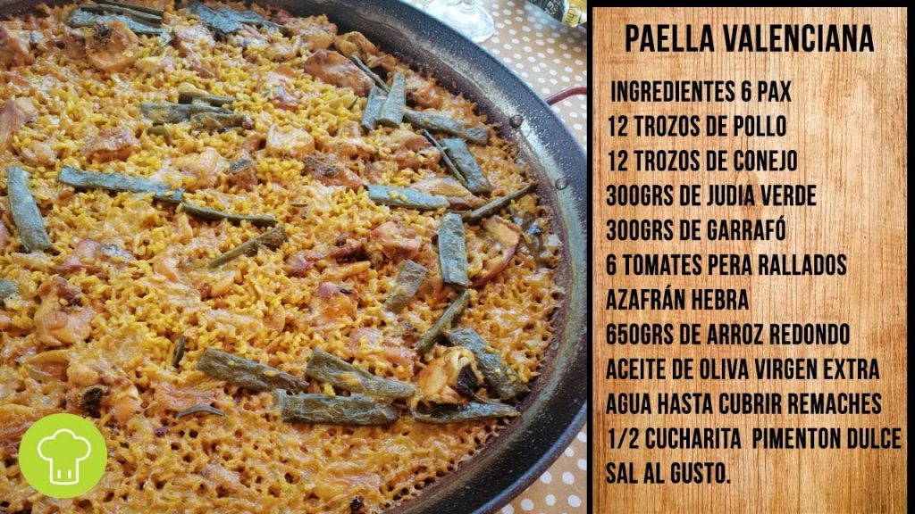 como preparar una autentica paella valenciana en casa