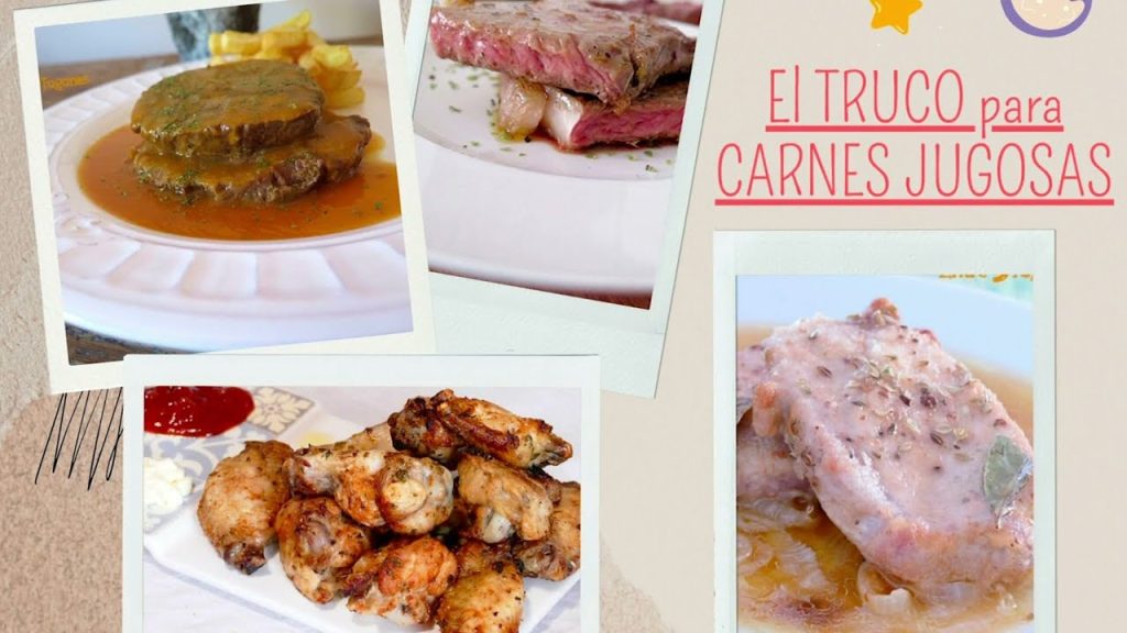 como simplificar la preparacion de carnes y aves