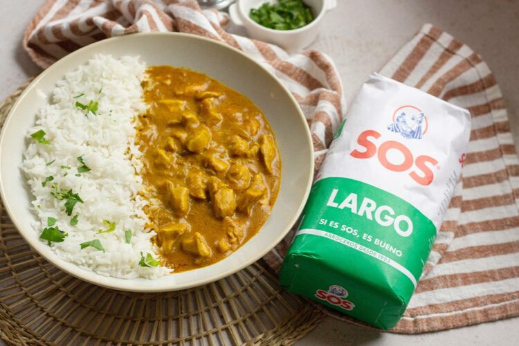 delicioso pollo al curry con coco y arroz receta facil y sabrosa para almuerzos y cenas