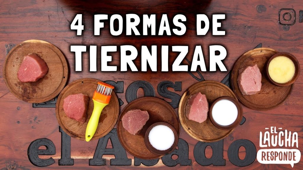 diferentes metodos para tiernizar carne