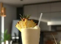 El Refrescante Smoothie De Piña y Coco: Una Explosión De Sabores Tropicales