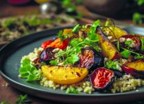 Ensalada De Quinoa Con Verduras Asadas: Una Explosión De Sabor y Nutrientes