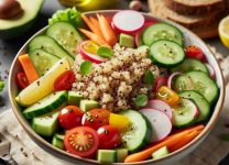 Ensalada De Quinoa y Vegetales: Una Receta Saludable y Deliciosa Para Una Dieta Equilibrada