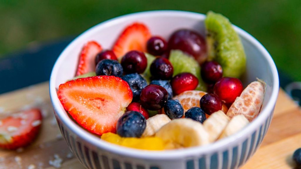 frutas para un desayuno saludable y nutritivo