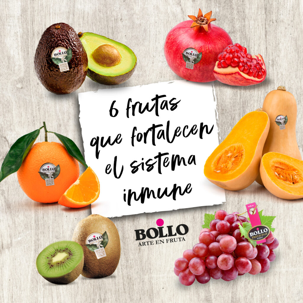 frutas que potencian el sistema inmunologico