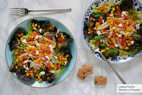 ideas para hacer ensaladas con sobras de la cena