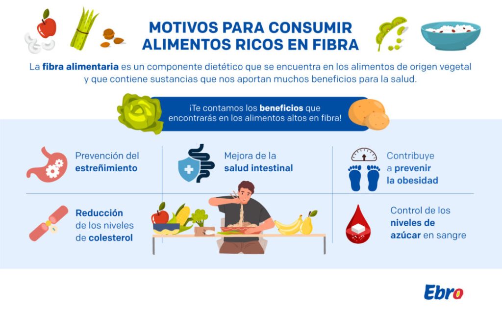 impacto de los alimentos ricos en fibra en tu salud digestiva