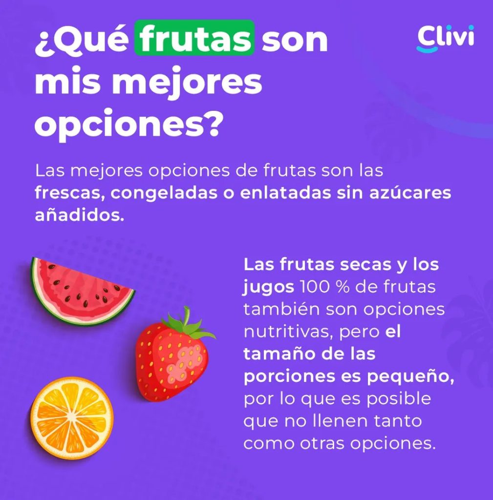 las mejores frutas para diabeticos