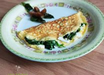 Omelette De Espinacas y Queso De Cabra: Deliciosa y Nutritiva Receta Casera