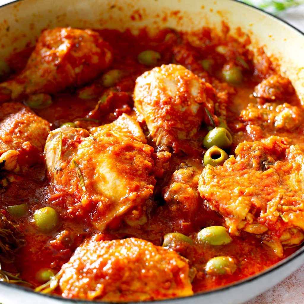 pollo a la cacciatora