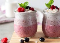 Pudín De Chía y Frutos Rojos: Una Deliciosa y Nutritiva Opción Para El Desayuno