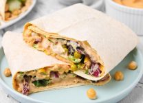 Receta Fácil De Wrap De Hummus y Verduras: Saludable y Delicioso