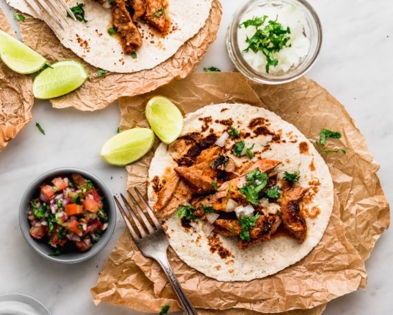 receta tradicional de tacos al pastor