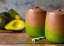 Smoothie De Aguacate y Cacao