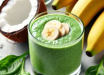 Smoothie De Coco y Banana: Una Deliciosa y Refrescante Explosión Tropical