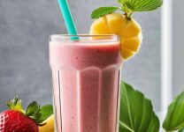 Smoothie De Fresa y Plátano: Una Deliciosa y Refrescante Opción Para Tu Salud