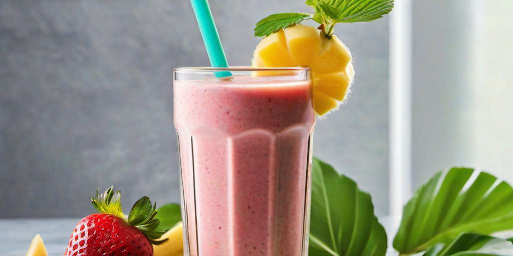 smoothie de fresa y platano una deliciosa y refrescante opcion para tu salud