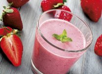 Smoothie De Fresas y Manzana