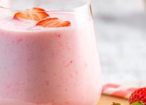 Smoothie De Fresas y Yogur