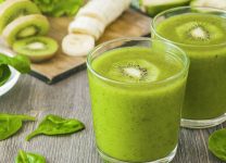 Smoothie De Kiwi y Espinacas