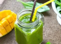 Smoothie De Mango y Espinacas