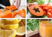 Smoothie Refrescante De Papaya y Limón: Una Explosión De Vitaminas y Sabor