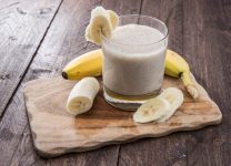 Smoothie Sano y Cremoso: Delicioso Smoothie De Plátano y Leche De Almendra