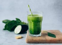 Smoothie Verde De Espinacas y Manzana