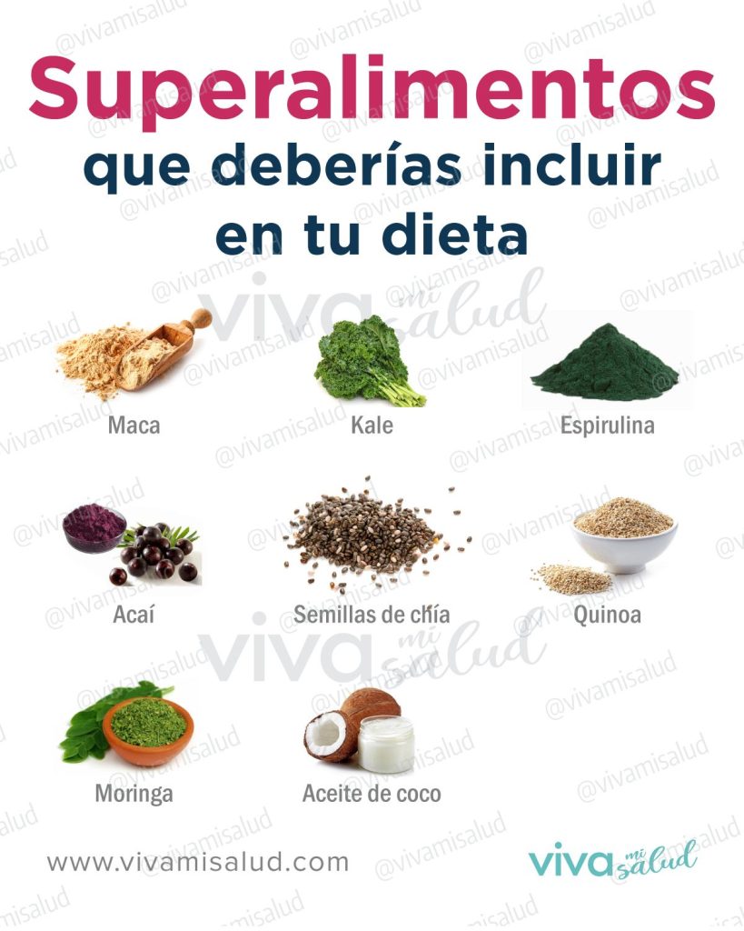 superalimentos que deberias incluir en tu dieta diaria